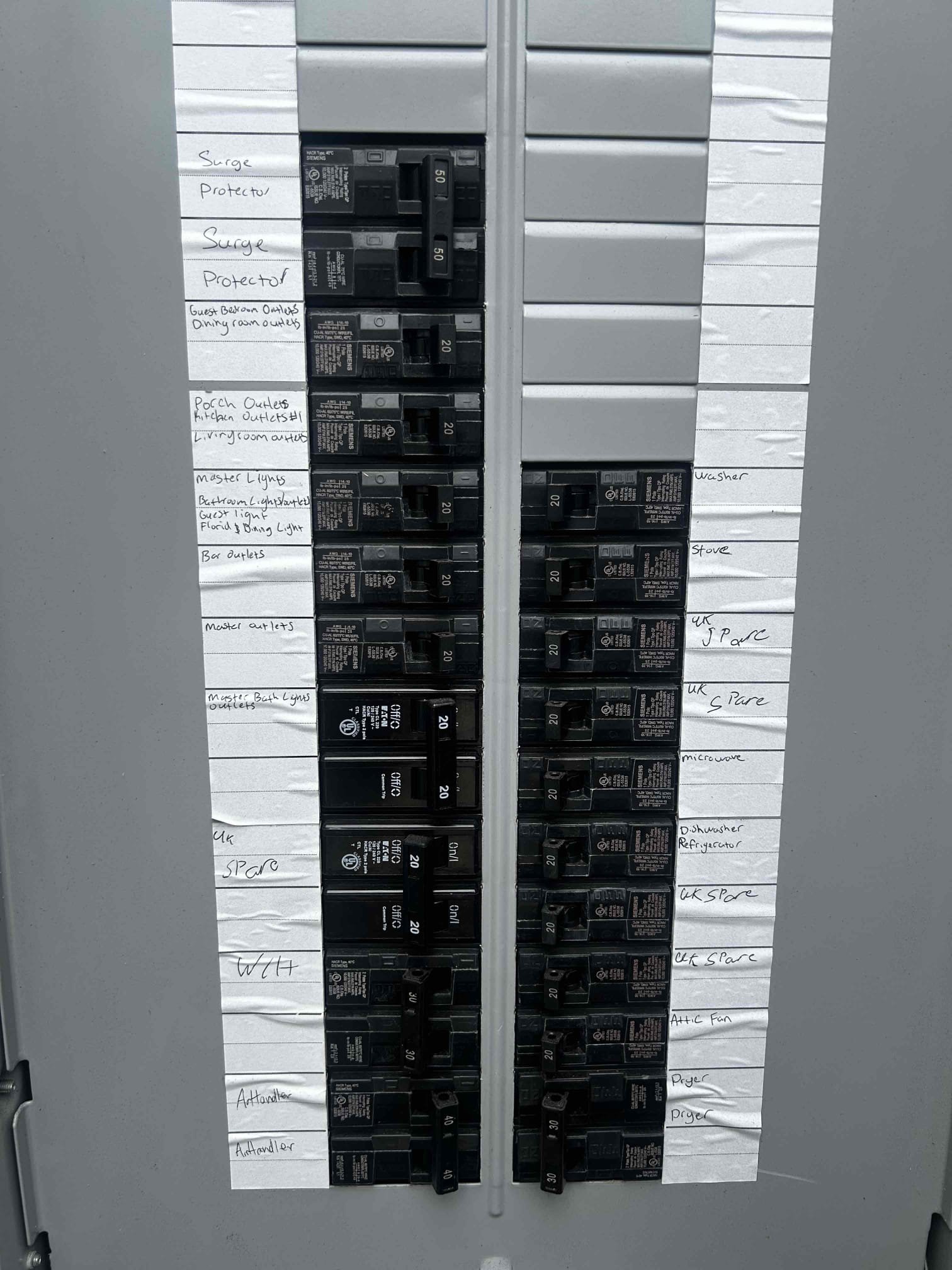Upon arrival, I began troubleshooting the system by calling for cooling at the thermostat. The air handler energized and operated properly; however, the condenser was not running. Upon inspection, I found that low-voltage control power was present, but high-voltage power was not reaching the condenser.

I proceeded to the main electrical panel to verify power. The air conditioning breaker was not labeled, requiring additional troubleshooting to identify the correct circuit. After verifying the electrical supply, I returned to the condenser and reinstalled the disconnect. At that point, the system energized properly, and I confirmed 240 volts at the condenser.

I then performed a complete system diagnostic. The electrical components, refrigerant cycle, and overall system operation were all found to be within normal operating parameters. At this time, the system is functioning properly and no mechanical issues were identified.

I discussed my findings with the homeowner and recommended e
