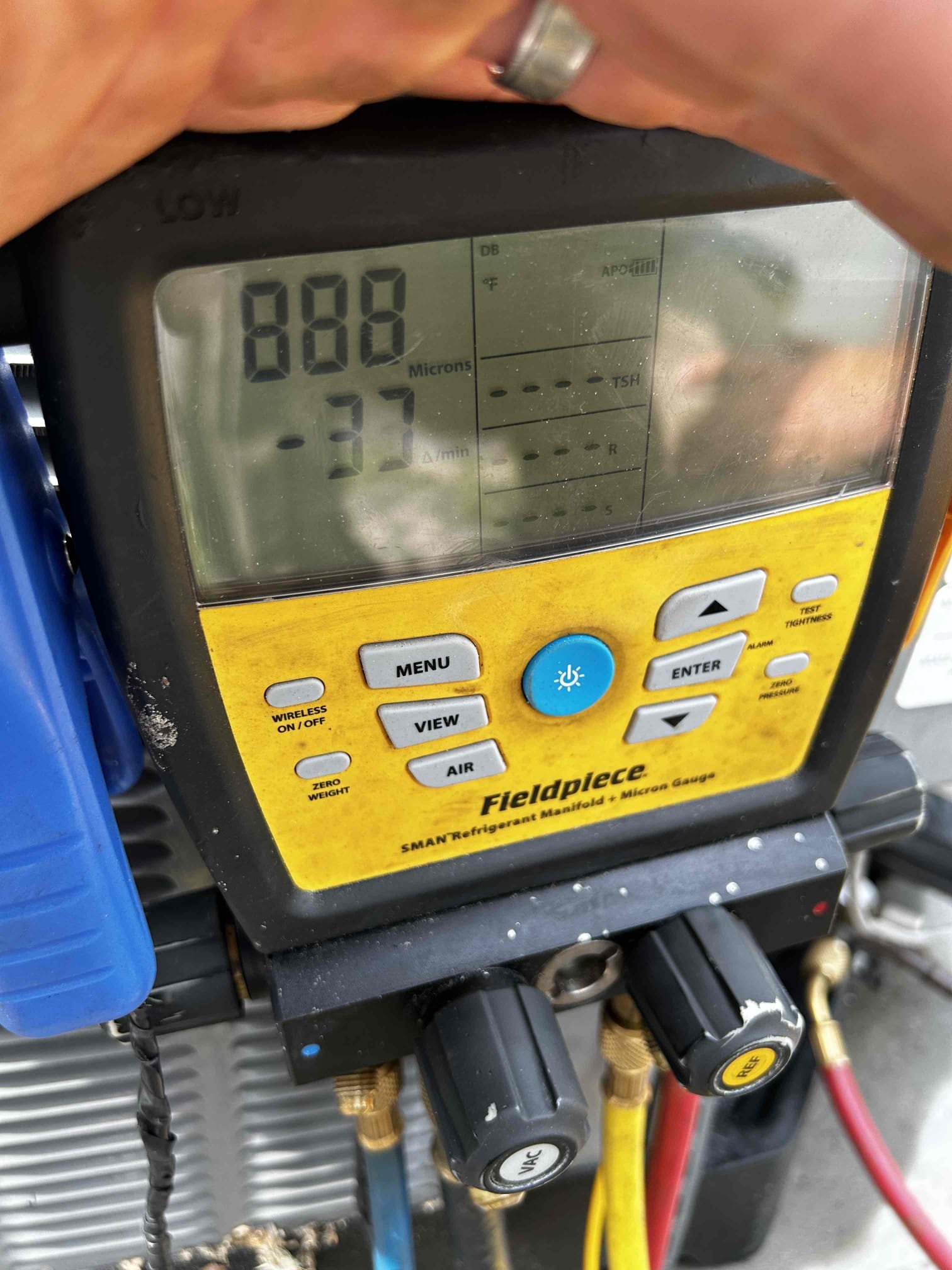 Replace condenser coils