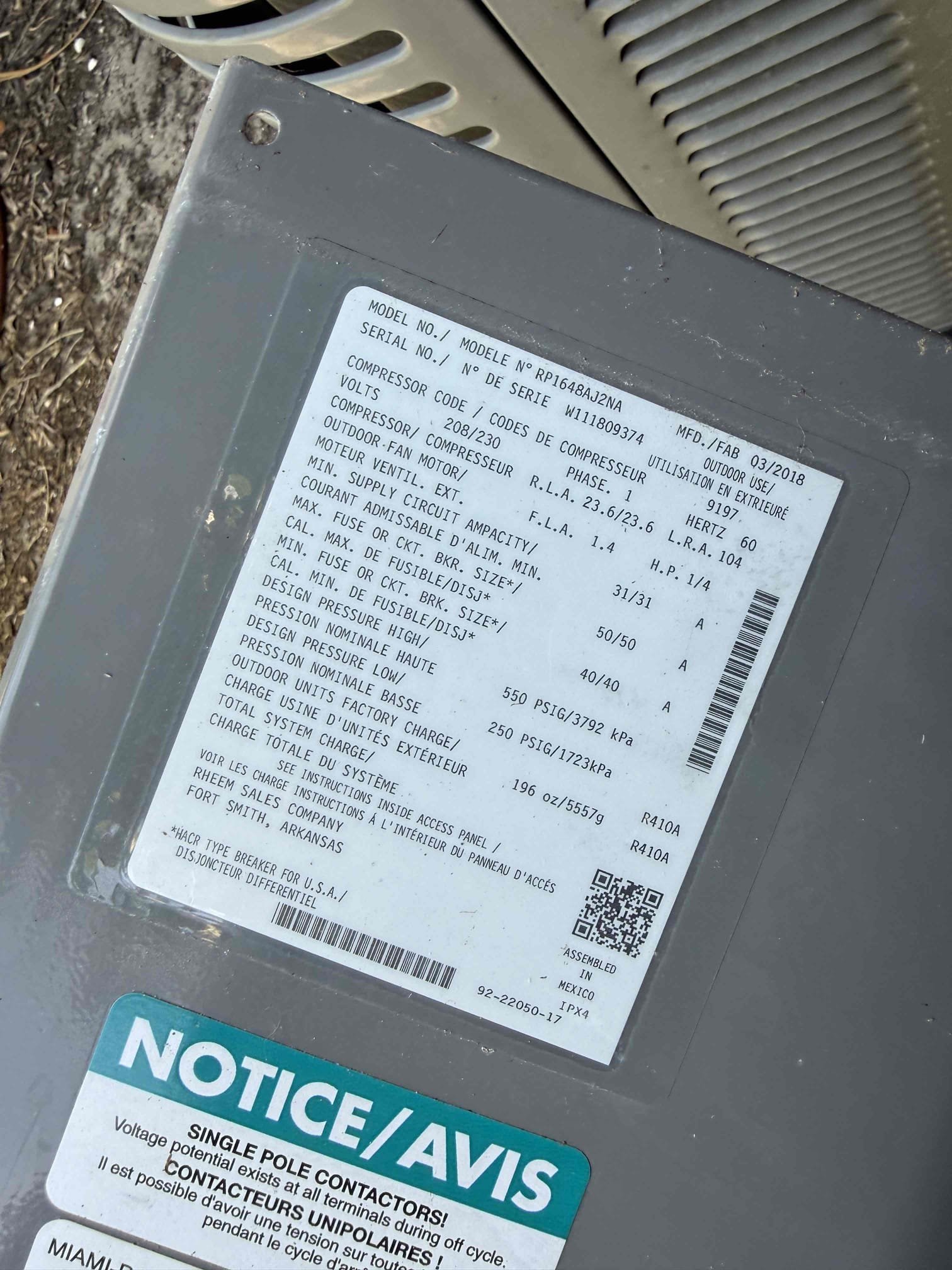 On arrival found unit running and cooling. Inspected unit for possible causes. Found unit float to have water in it. Condenser capacitor is reading extremely weak. Found thermostat wire for outdoor condenser to have short in it. All issues should be addressed. Client opted to only replace capacitor at this time and will clear drain themselves. Condenser is also unlevel and filter dryer extremely corroded and should be replaced. Will submit estimate for all other issues. Unit is cooling at this time. 