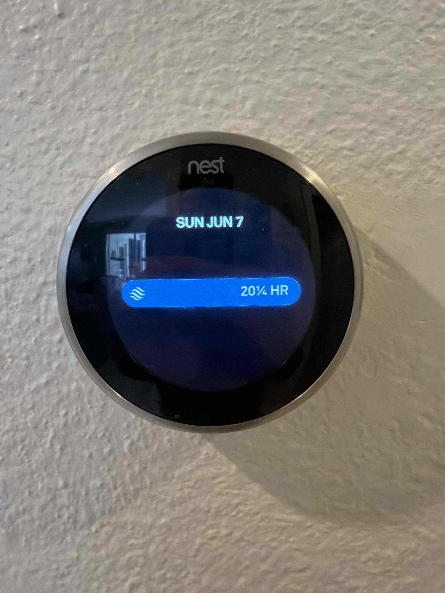 Client is out of town and her niece is watching the house. Client usually keeps systems on a schedule for 76 during the day and 72 at night. Home has single pane windows and the duct work upstairs is not balanced properly as well as leaking in the attic in a few areas. Duct work issues have been gone over already with the client last October. 
I inspected the entire system and found the system to be working as best as it can. Pressures are good, temp split is good, amp draws are good, drain condensate pump is functioning, safety float switch is dry. 
The clients niece had the thermostats set to 72 upon arrival. This temperature set point is difficult to reach during the middle of the day in the hot weather. We recommend sticking to the normal schedule that Allison has set up. 

Also found that the WiFi breaker was tripped and the instant hot water heater is also connected to the same breaker and tripped. Client lost connection with the thermostats via the app so they could not view wha