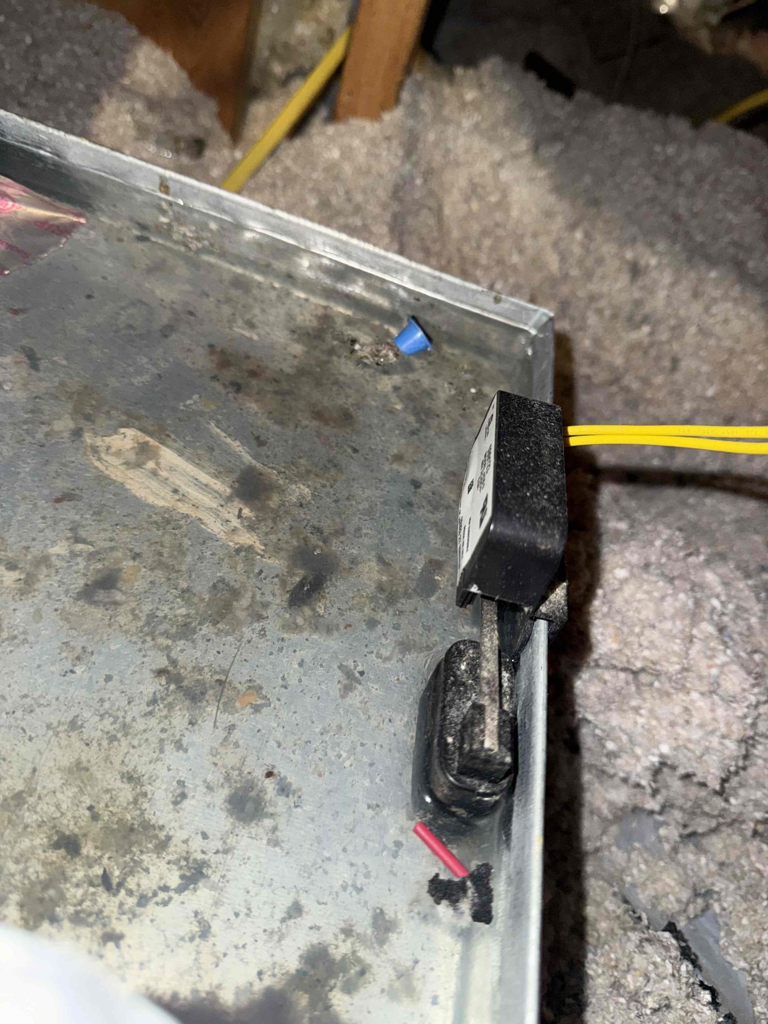 On arrival found unit not cooling due to clogged drain. Cleared pan and drain. Added chemical to help prevent growth. Performed maintenance. Found drain extremely hard to clear and unit does not have primary float switch. Recommend to add chemical pump and safety switch. Temp split good. Cleaned outdoor condenser coil. Evap coil and blower clean. Unit cooling properly at this time.