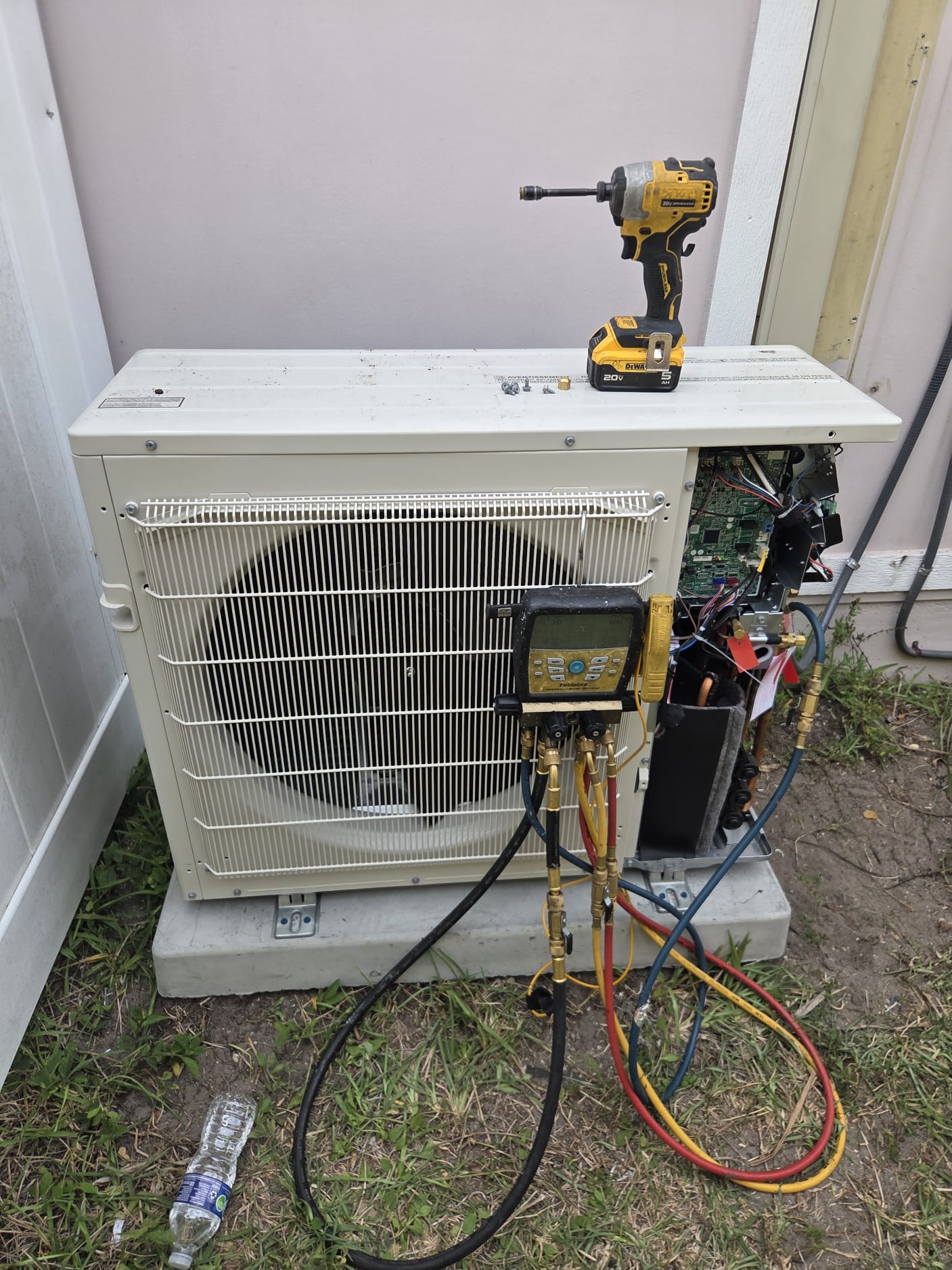 Install Single 18k BTU Head (Main Area)
Install Single 9k Head (Bedroom)
Remote/App Operated 
Hurricane Pad 
Hurricane Tie Down Straps
Vibration Pads
New Refrigerant Lines
New Communication Wire
Install Hard Pipe PVC Drain
Install Exterior Line Covers
Install Dual Zone Outdoor Condenser 
Seal Penetration Points 
Pressure Test Systems 
Vacuum Systems 
Charge Systems 
UV Rated Outdoor Insulation 
Refrigerant Locking Caps
Outdoor Surge Protection 
New Outdoor Electrical Whip
New Outdoor Electrical Disconnect 
12 Year Parts Warranty 
3 Year Labor Warranty 