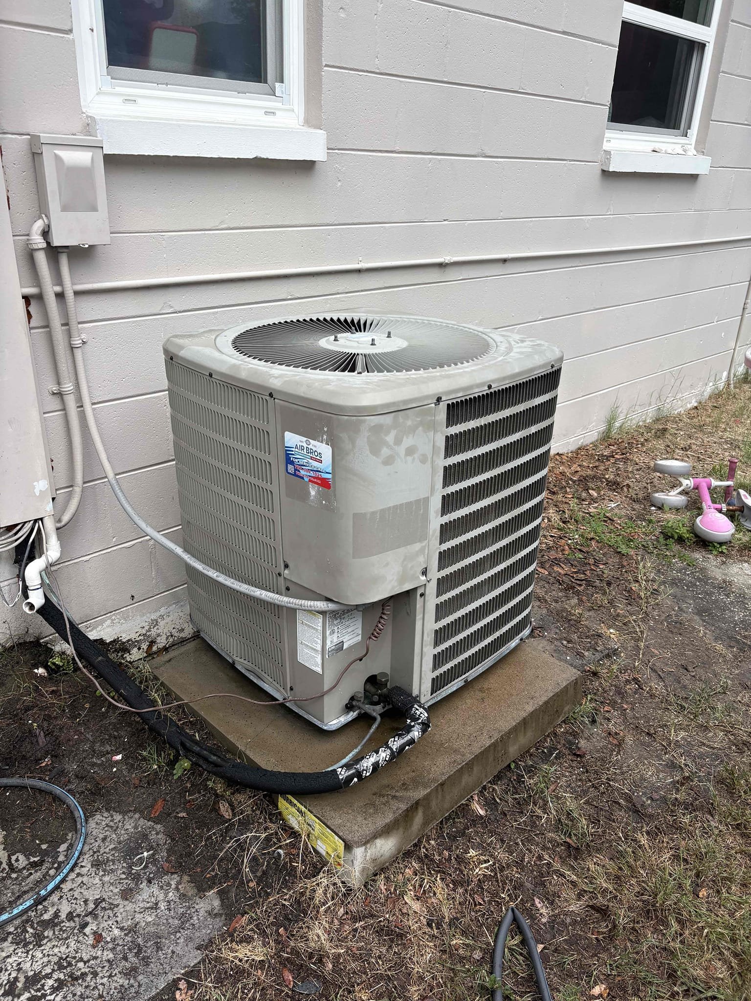 Chemical Wash outdoor condenser 

Taped outdoor insulation 

Verified system operations 
