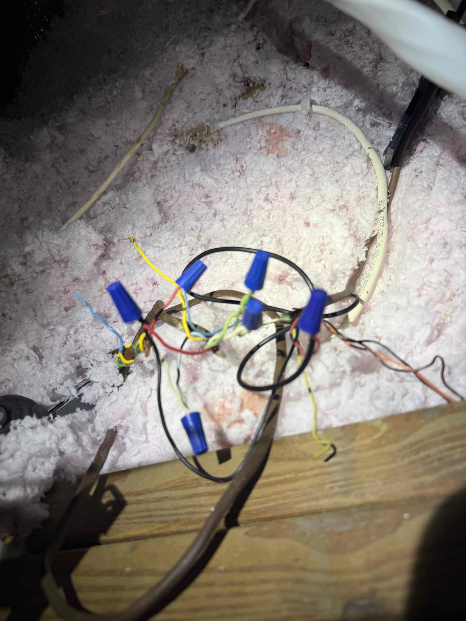 Replaced existing thermostat with client supplied new WiFi thermostat. Found existing thermostat wire has a broken Y connection within the wall and not accessible. Replaced thermostat wire with new from thermostat to air handler. 
Set up thermostat and system is cooling at this time. Client is setting up their own account to connect to their thermostat via phone app. 