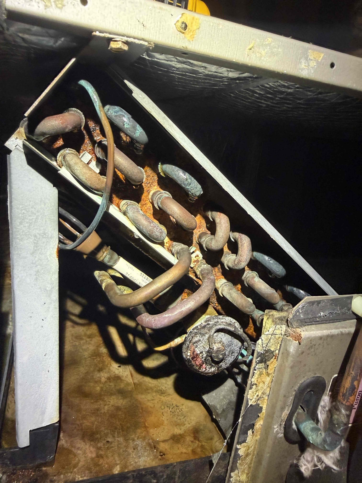 Performed tune ups on two systems. 
System 1 downstairs:
Cleaned/treated drain line and primary drain pan. Cleaned condenser coils. Evaporator coils are clean. Verified safety float switch functionality. Safety float switch works however there was gunk buildup from the drain not allowing for it to shut system off. Cleaned it and tested. Checked amp draw on compressor. Checked amp draw on fan motor. Checked capacitor is within factory range. Inspected Contactar. Made sure all connections are tight. System is cooling with a 20° temperature split at this time.

System 2 upstairs: 
Performed full Maitenence. Found system is very low on refrigerant and out of warranty. Client is moving foward with system replacement. 