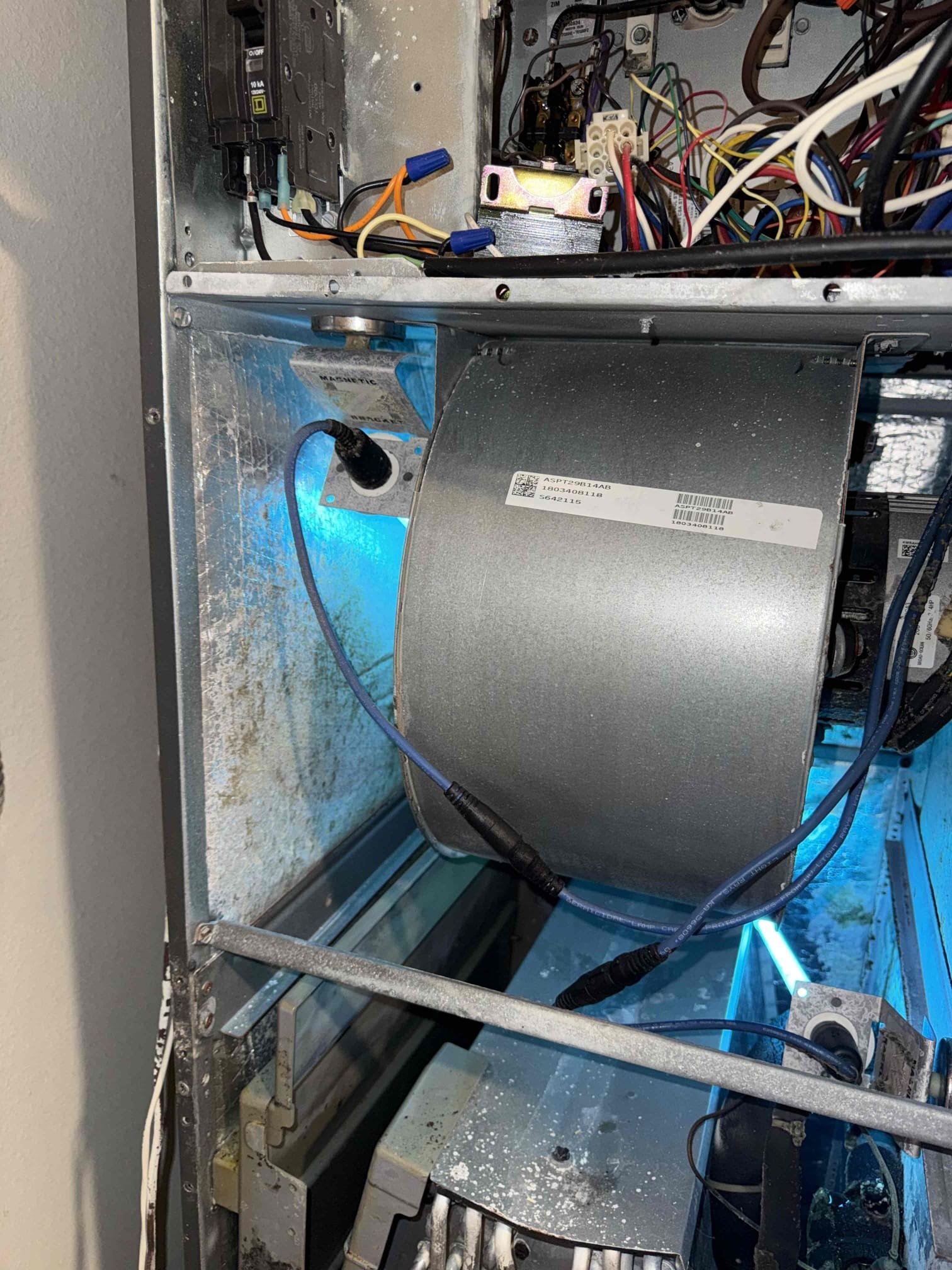 Reason for call:
Miscellaneous

Equipment:
2018 Goodman 2 ton 
Vertical and second story closet
Condenser outback

Summary:
On arrival, homeowner told me she had damper issues. Upon further inspection, I found the downstairs damper staying open 3/4 of the way, even when power is supplied to close the damper. These are normally open dampers this damper motor has failed. We need to replace one damper motor supplying the bottom floor. There was another damper that was not hooked up. We are going to remove the damper so that they can have flow to a major 10 inch supply above the stair staircase.

Upon further inspection, homeowner had told me that somebody topped off refrigerant last week hooked up my gauges to check pressures to find the system was low again with the system becoming low in such a short time there's a major leak within the system. I performed a leak search for free found leak in evaporator coil/ txv. 
Both these components will need to be replaced. 

Homeowner signed up on