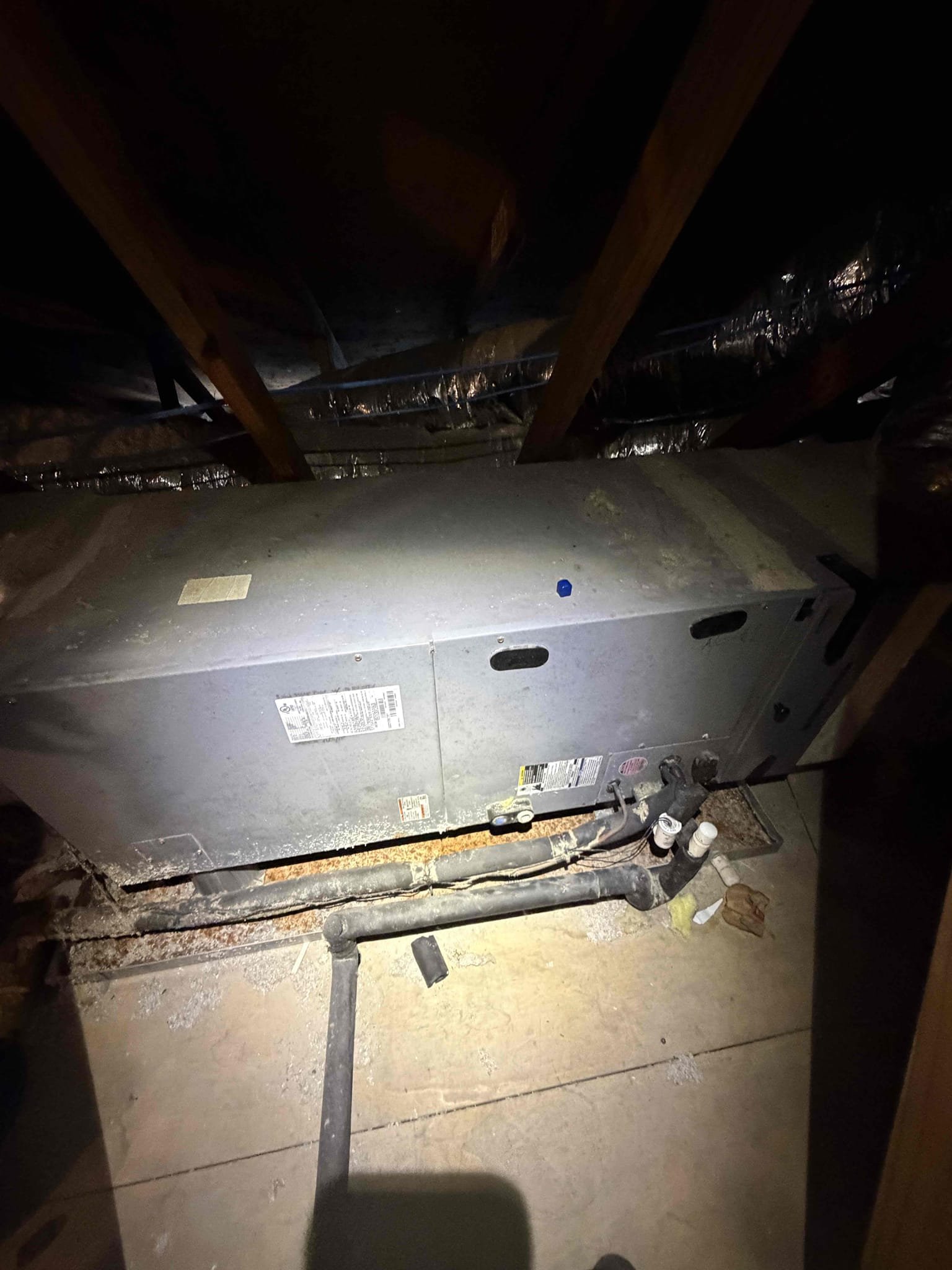 System #2 down (front of building)
Found compressor is faulty. 
Sending quotes

Client is moving foward with compressor replacement. 
Client understands evaporator coils are very dirty and may cause issues in the future. 