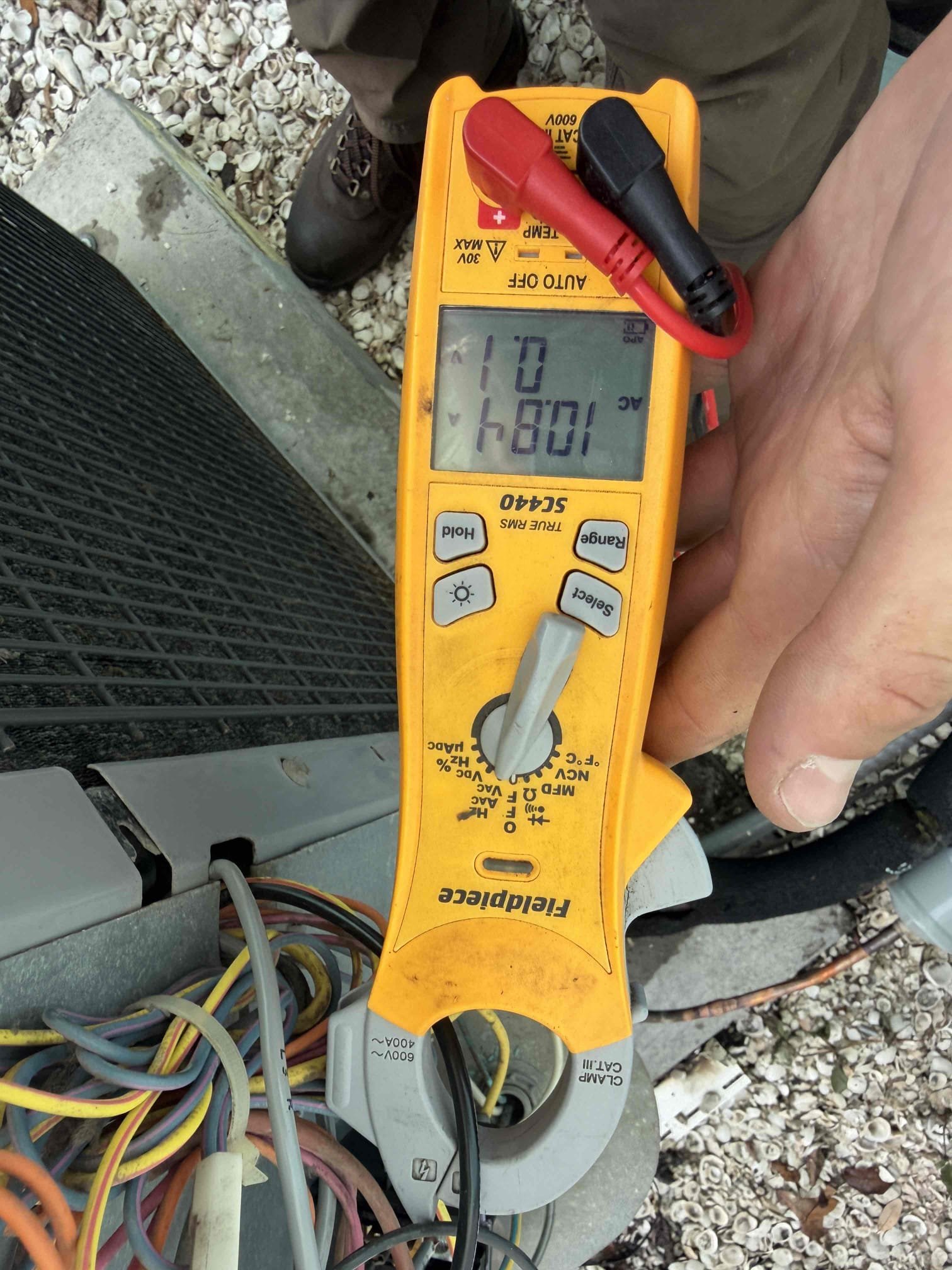 Replace compressor
Replace all refrigerant
Start system and test
No guarantee due to age and condition. 

System operating at this time with proper pressures and 20° temp split. 

Complimentary condenser coil cleaning today