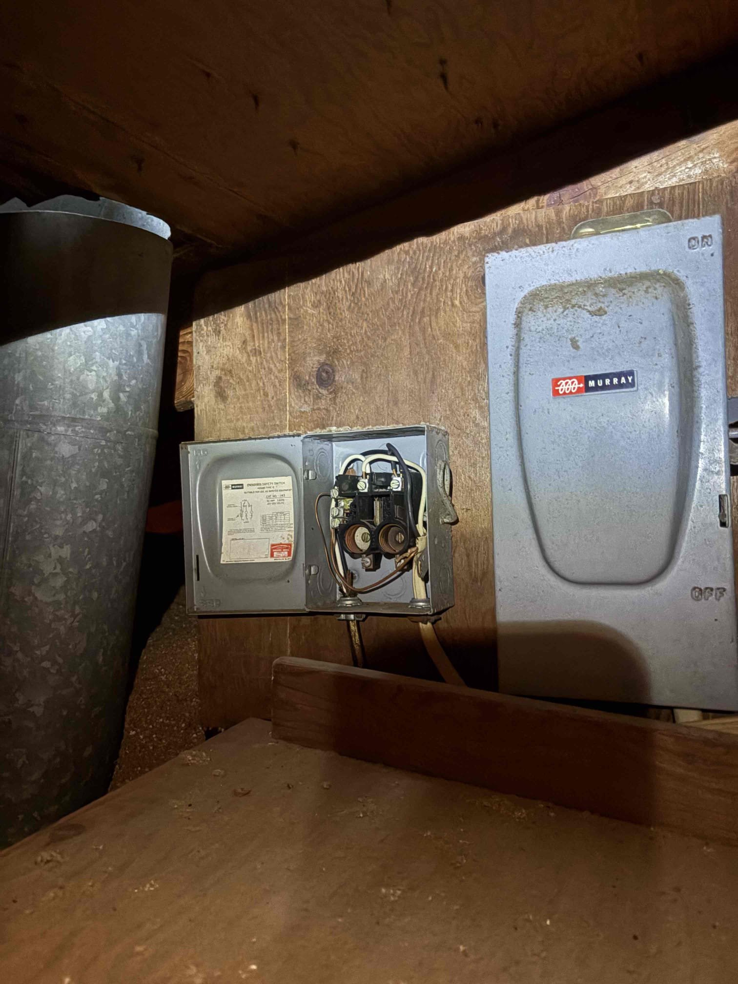 Diagnostic 
-system low on refrigerant causing unit to short cycle 

Further Notes
-air handler disconnect bypassed 
-bacterial growth on blower wheel and air handler interiors 
-secondary drain pan heavily rusted 
-no primary safety overflow 

System is 14 years of age 

Went over repair vs replacement options 

Audible leak in outdoor unit. Found cap tubes rubbing out and leaking. Removed refrigerant and welded tubes shut. Pressure tested and charged system back to factory specifications 

Unit is currently operating within manufacture specifications. Explained dangers and potential further damage when repair system this age. 
Waived leaked search and diagnostic charge 