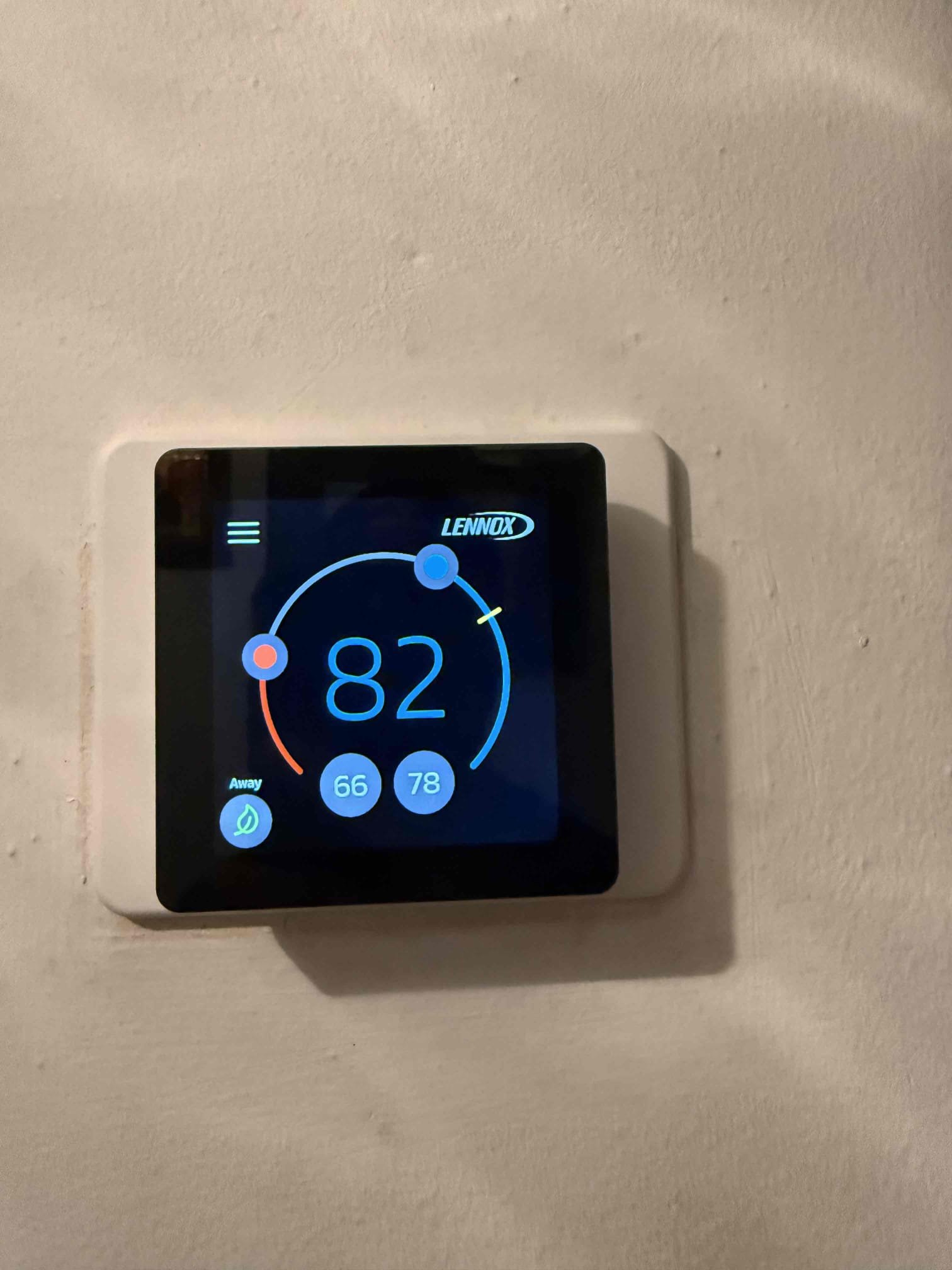 Replace thermostat 1 year part and labor on thermostat. 