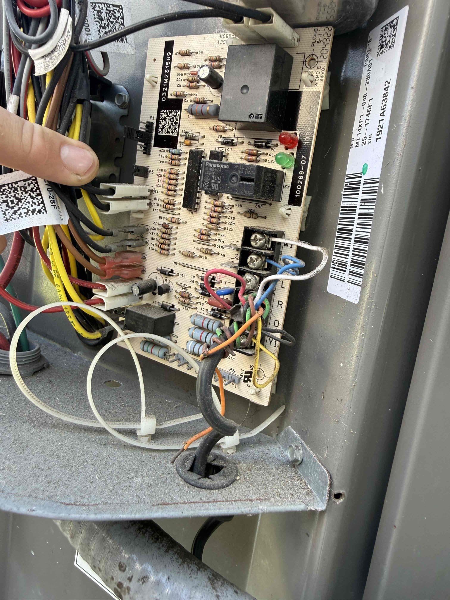 Replace warranty defrost control board

Completed repair. Operation was restored to equipment unit cooling by 20 degrees 