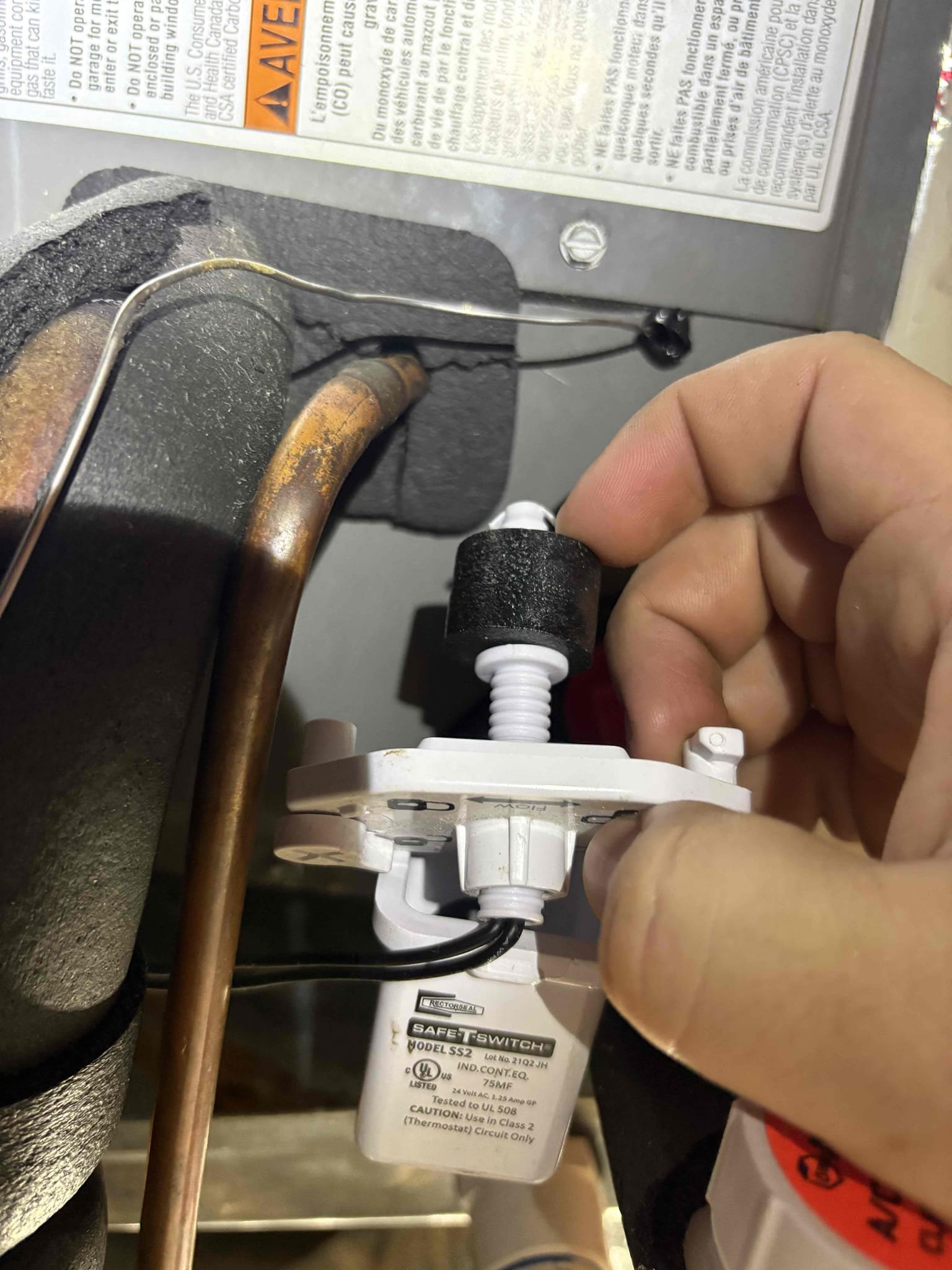 Full System Tuneup 

Home owner concerned with burning electrical smell intermittently 

Home owner concerned about outdoor unit being loud 

Home owner concerned about more dust/debris in home 

System & Ducting Installed by Airbros 



Electrical Concern 
-verified high voltage wiring not pitted/charred 
-tightened down high voltage connections 
-pulled blower amps (within specs)
-verified motor not overheating 

Loud Outdoor Unit Concern 
-outdoor motor amps within manufacture specifications 
-outdoor compressor amps within manufacture specifications 
-start up amps within manufacture specifications 
-tightened down screws & hardware 
-recommend installing soft start 

Dust Concern 
-ducting from attic to bottom floor not replaced due to having to remove ceilings/walls
-recommend better filtration
-blower wheel has no signs of bacteria/debris 
-recommend calling DUCTZ for inspection 
-verified attic ducts/plenums sealed properly 

Unit is operating within manufacture specifications 