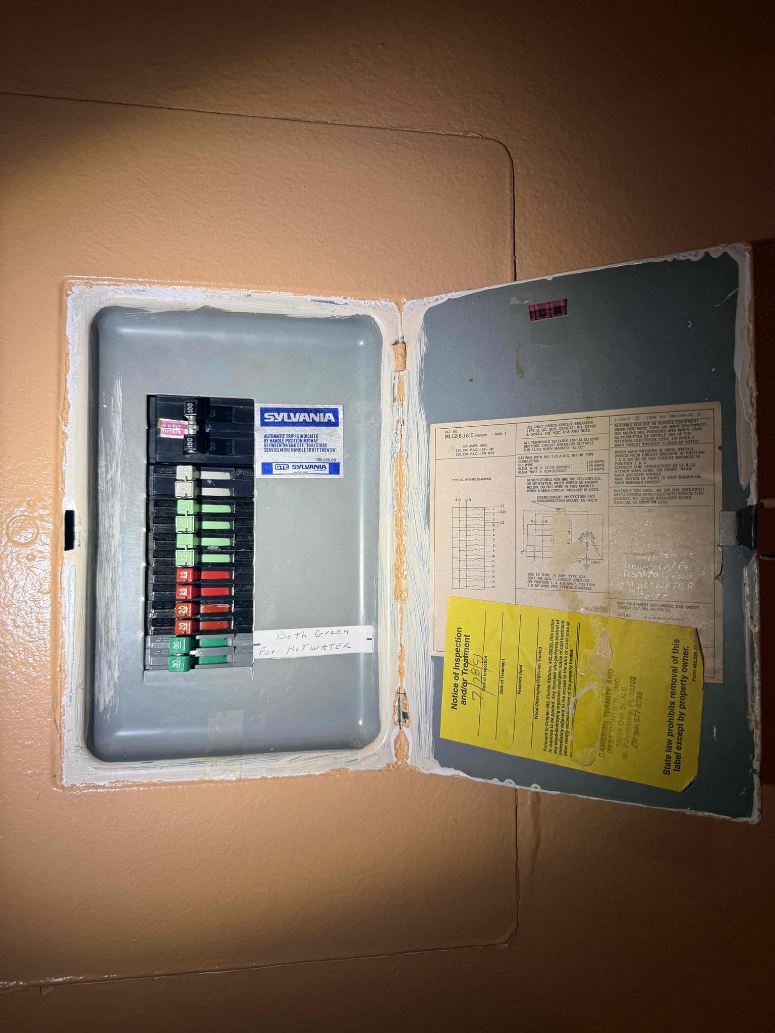 System not cooling due to clogged drain line. 
Cleaned drain line and started system. 
Found many deficiencies within the system. 
System is mix matched and very old. 
Sent quote for full replacement. 