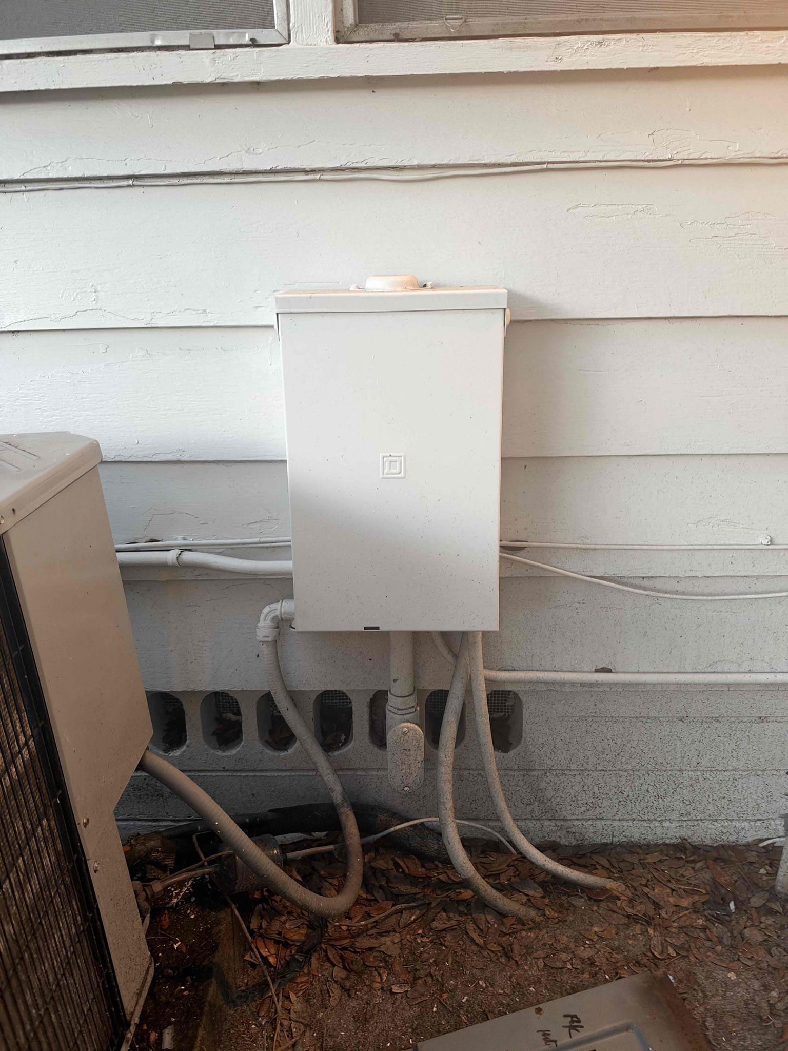 Found system
Not cooling due to bad cap. I went over options with client for repair vs replace and let him know system is old and in poor condition. Client chose repair for now. 