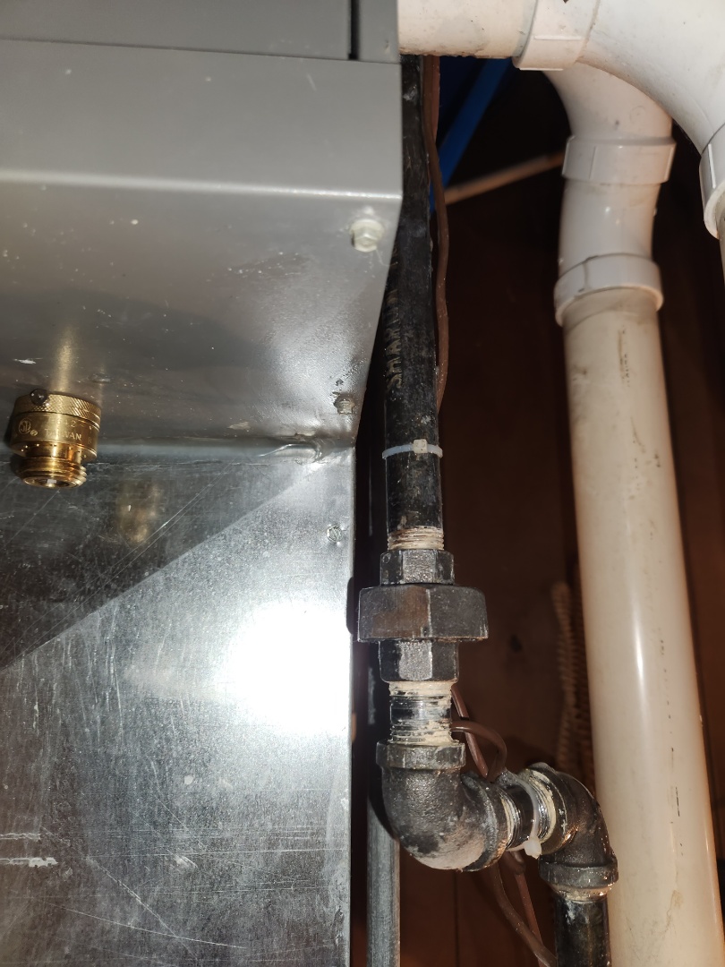 Service call. Repaired 3 gas leaks.