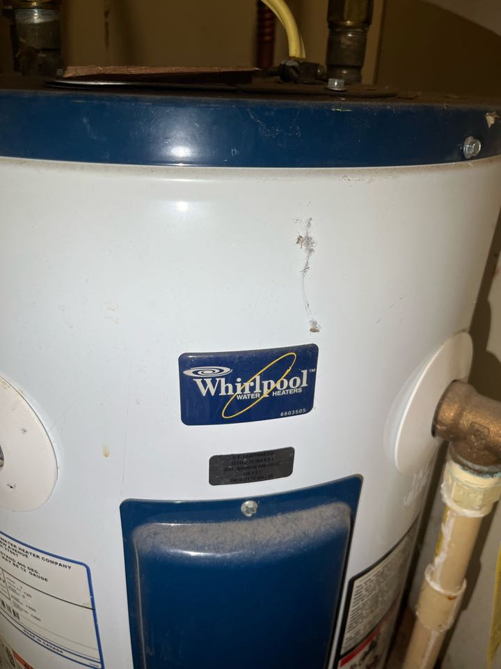 Estimate to replace 10 gallon whirlpool electric water heater with 30 gallon Rheem electric water heater