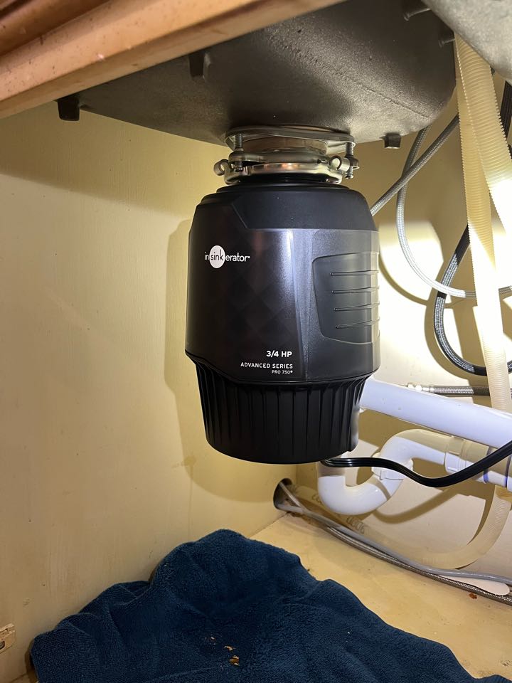 Replaced a Badger 5 garbage disposal with a 750 Pro from Insinkerator. 