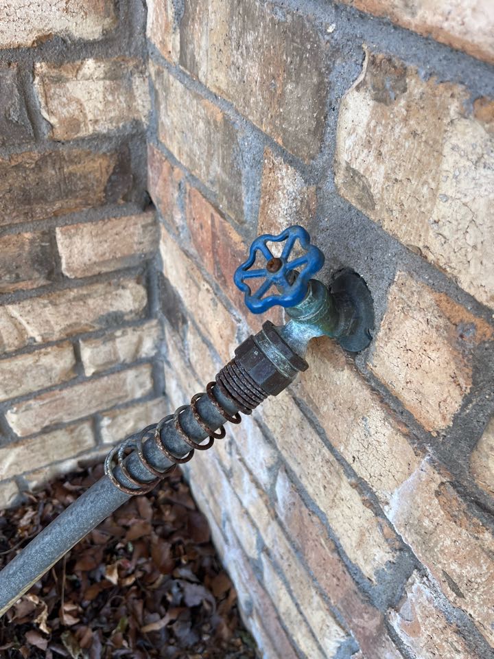 Estimate to replace old outside hose bib with a new outside hose, bib