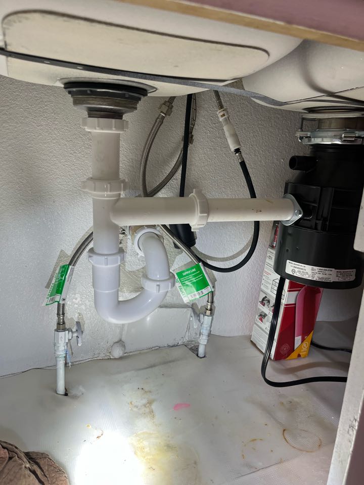 Installed new incinerator badger five garbage disposal