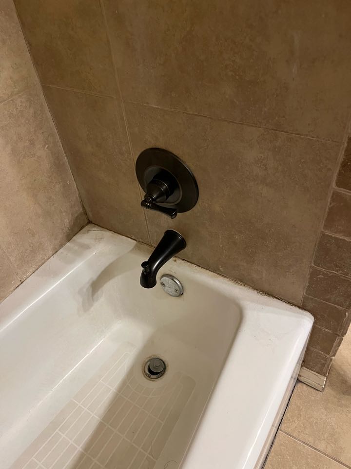 Installed a Delta tub/Shower Trim kit.