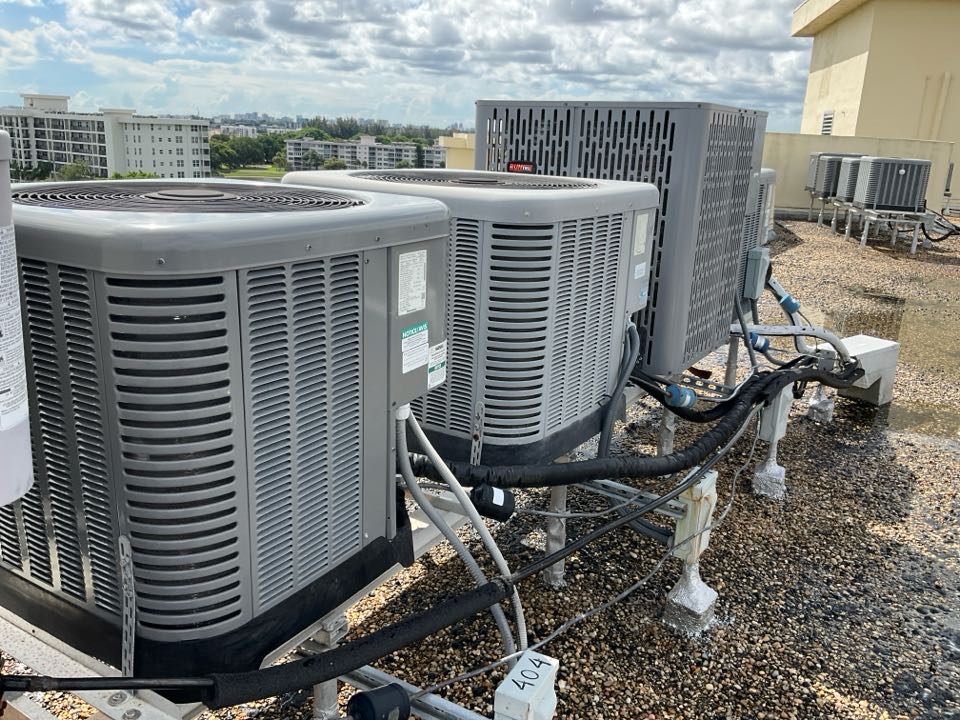 AC Service Call. Evaluate system to find leak in condenser coil. Due to age of system and cost of repair recommend replacing. 