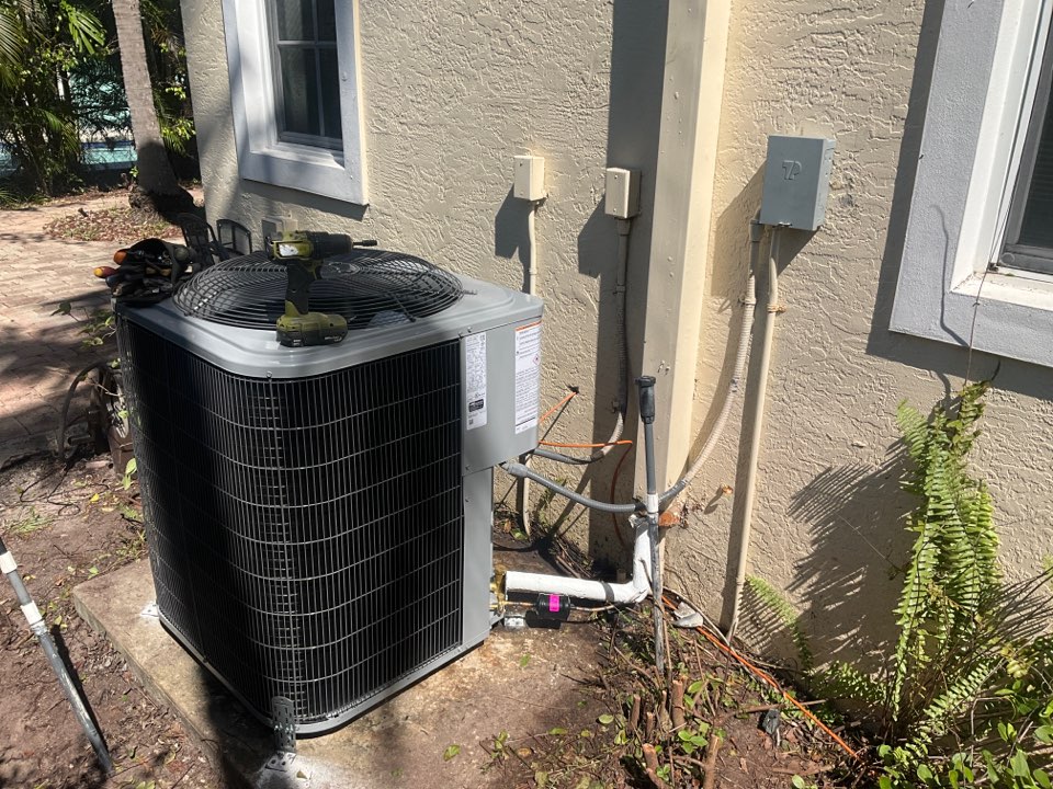 Install new air conditioning system. 