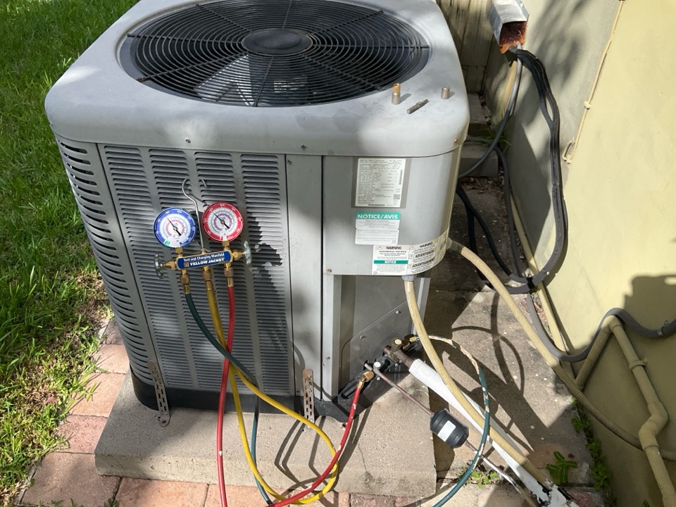 AC Repair Call unit leaking water. Evaluate system to find drain line was clogged. Clear drain line and unit is now cooling properly and is no longer leaking water.