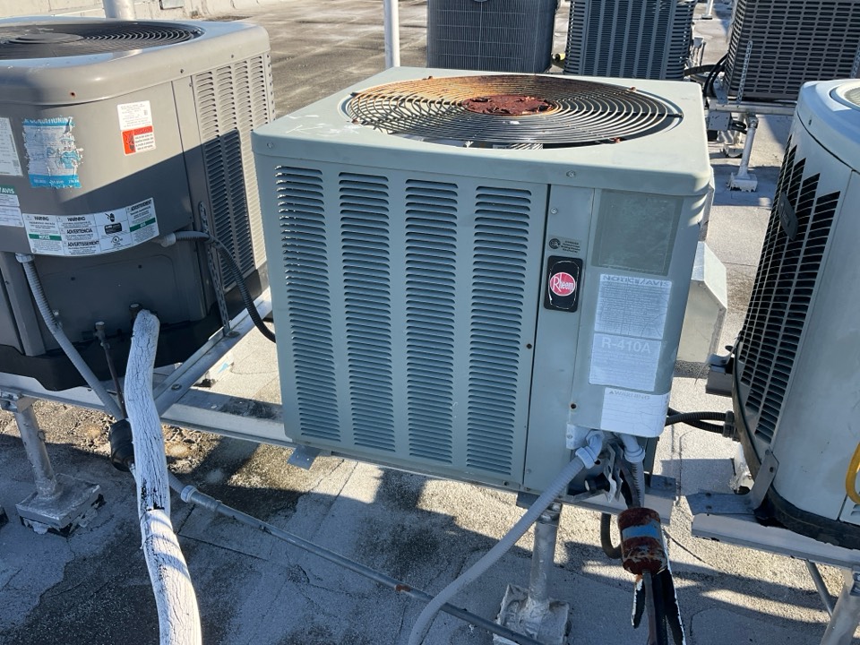 AC Maintenance Call. Perform routine maintenance per maintenance agreement on First Company and Rheem air conditioning split system.  AC Maintenance Call. Perform routine maintenance per maintenance agreement on First Company and Rheem air conditioning split system.