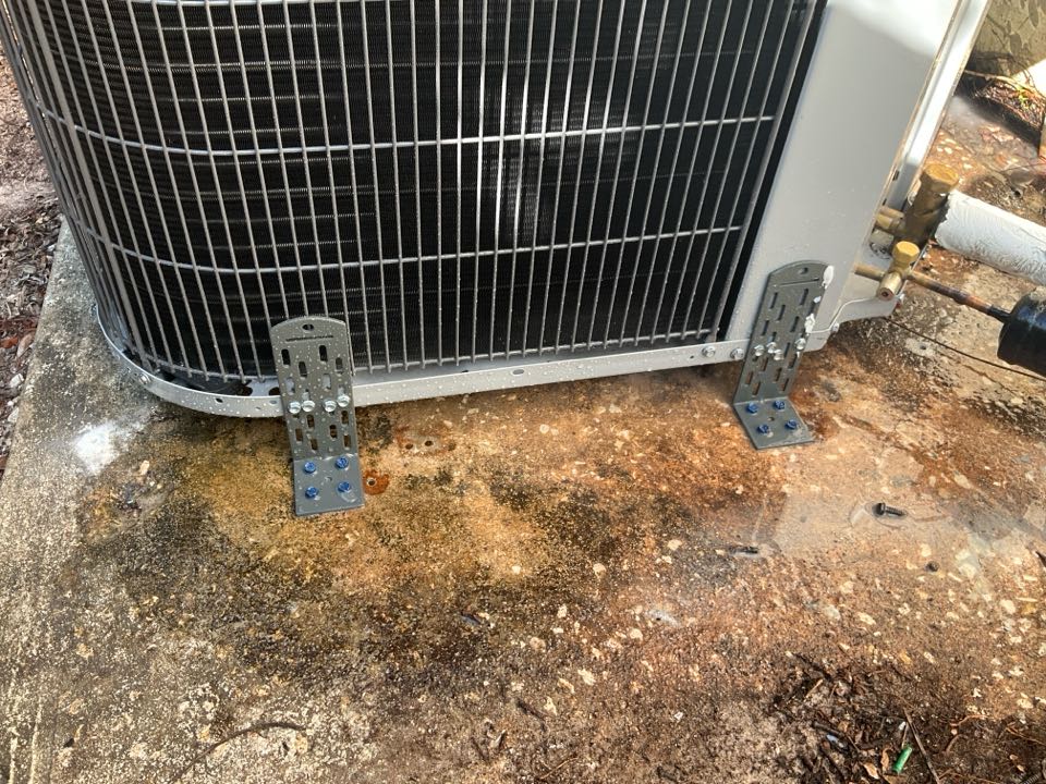 AC Service call. Prepare unit for city inspection.