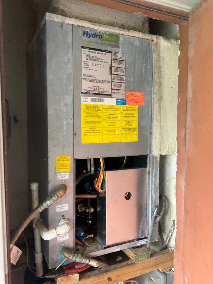 Repair on A/C system 