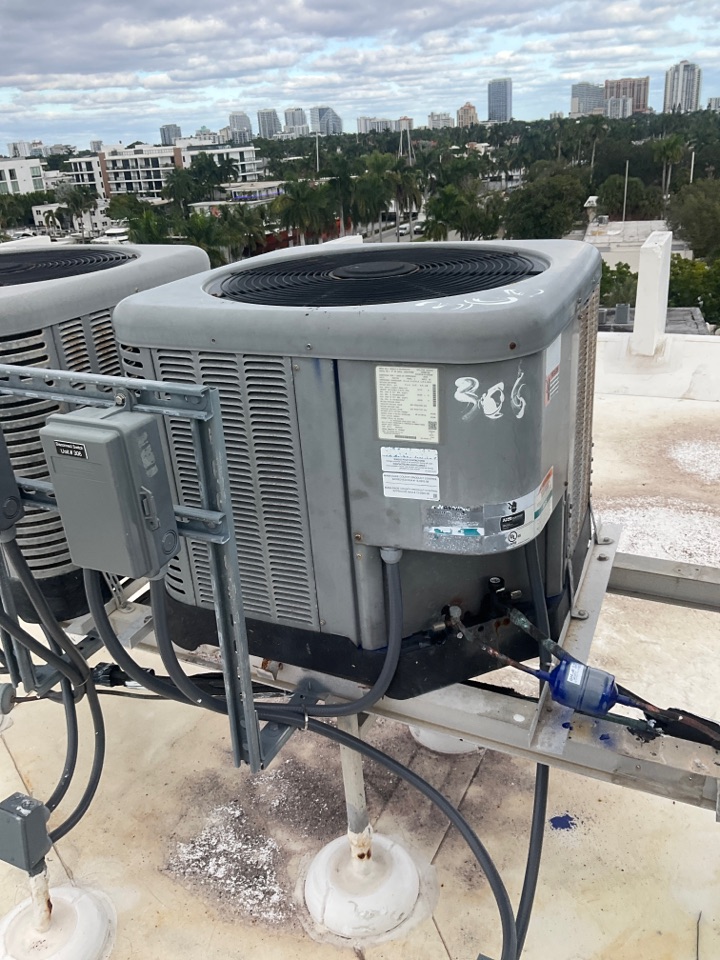 Repair on A/C system 