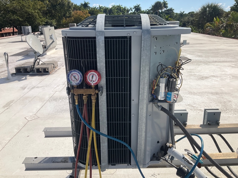 AC Maintenance Call. Perform routine maintenance per maintenance agreement on Tempstar and First Company air conditioning split system. 