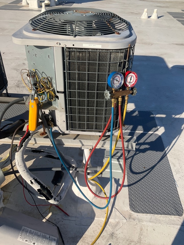 AC Repair Call unit leaking water. Evaluate system to find drain line was clogged. Clear drain line and unit is now cooling properly and is no longer leaking water.