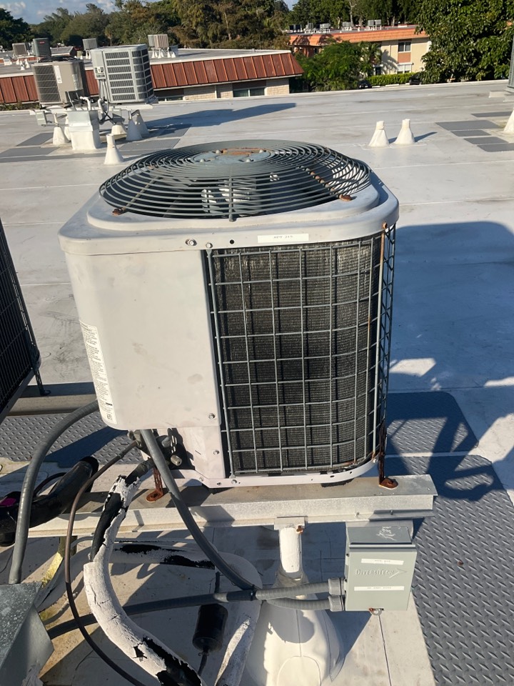 AC Repair Call unit leaking water. Evaluate system to find drain line was clogged. Clear drain line and unit is now cooling properly and is no longer leaking water.