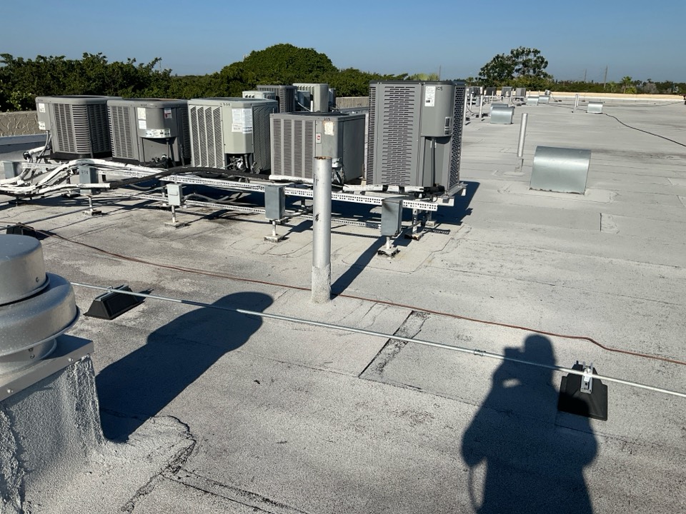 AC Maintenance Call. Perform routine maintenance per maintenance agreement on Rheem and First Company air conditioning split system. 