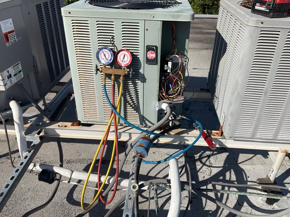 AC Maintenance Call. Perform routine maintenance per maintenance agreement on air conditioning system.