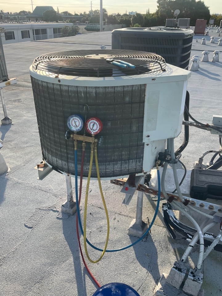 Repair on A/C system 