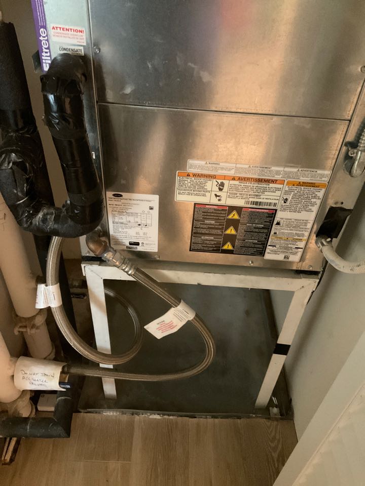 AC Repair Call unit not cooling. Evaluate system to find unit is low on refrigerant. Charge unit to factory specifications and unit is cooling at this time.