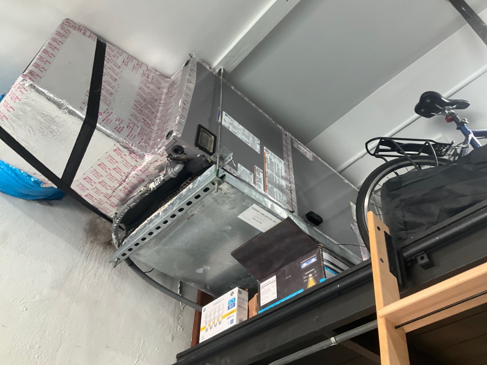 Repair on A/C system 