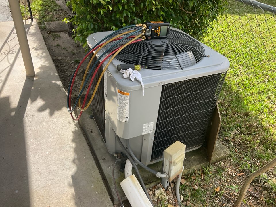 AC Maintenance Call. Perform routine maintenance per maintenance agreement on Tempstar air conditioning split system. 