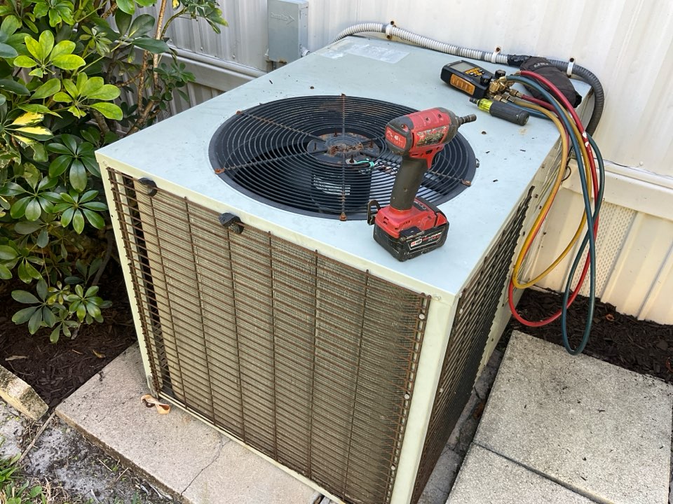 AC Maintenance Call. Perform routine maintenance per maintenance agreement on Trane air conditioning split system. 