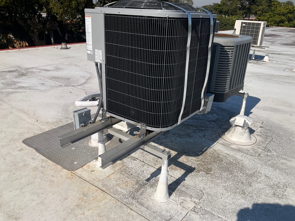 Repair on A/C system 