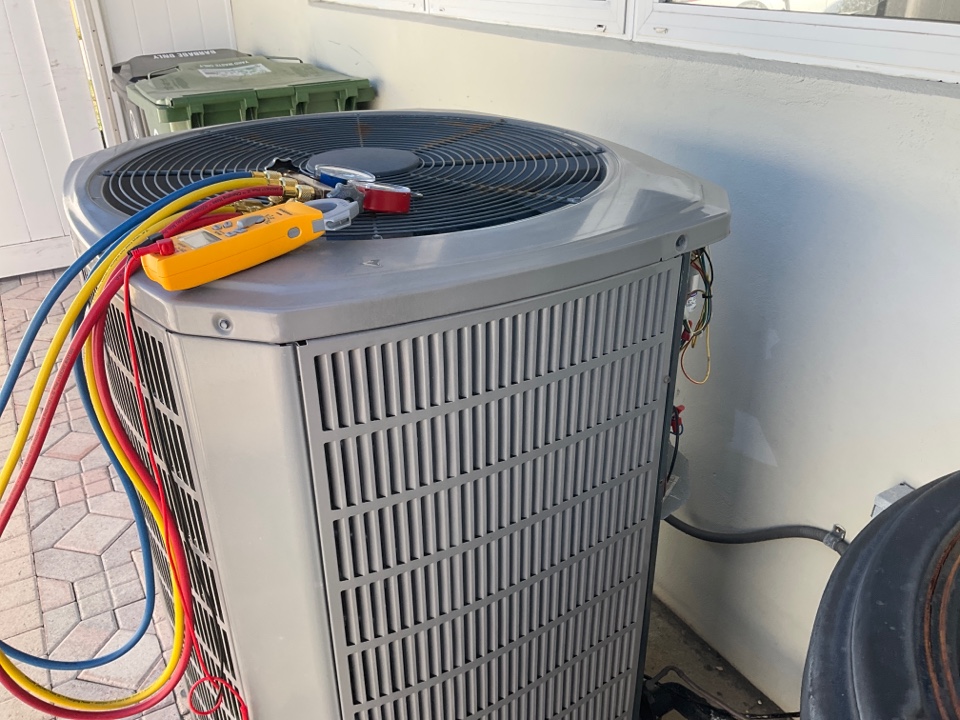 Repair on A/C system 