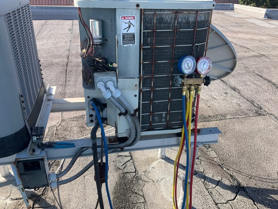 Repair on A/C system 