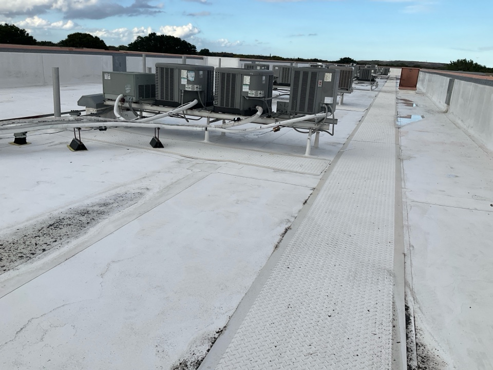 AC Maintenance Call. Perform routine maintenance per maintenance agreement on First Company and Rheem air conditioning split system. 