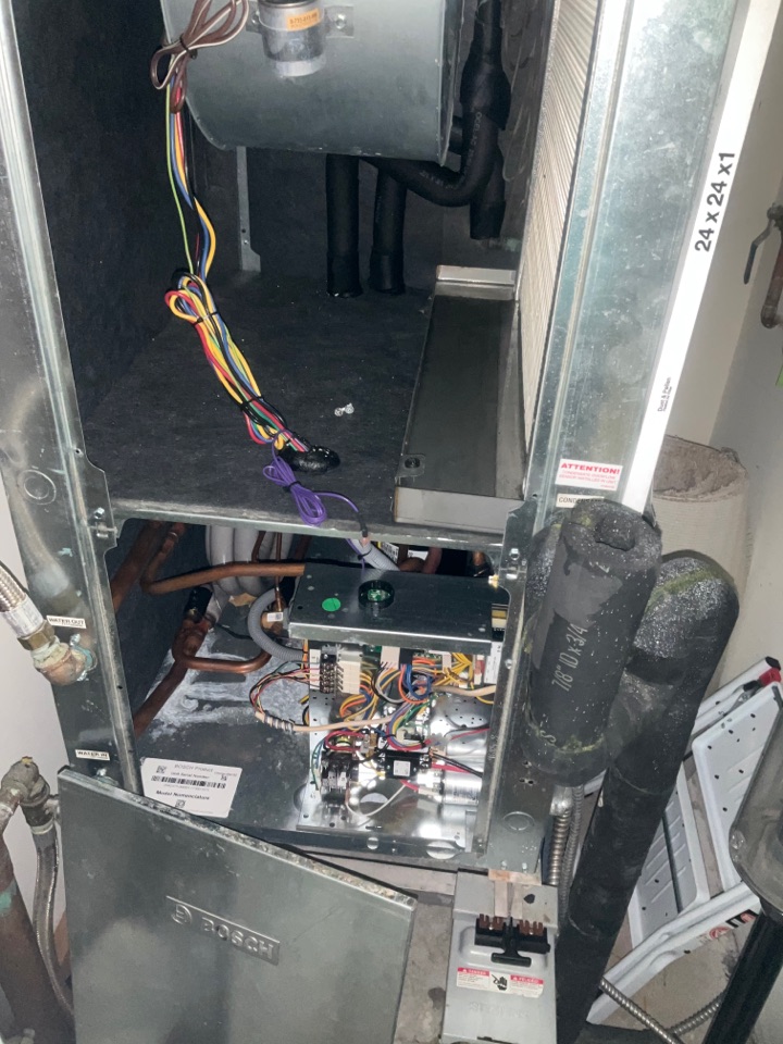 Repair on A/C system 