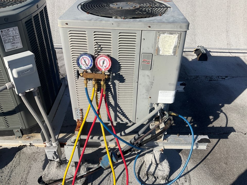 Repair on A/C system 