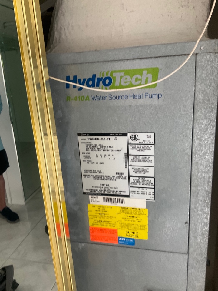 Repair on A/C system 