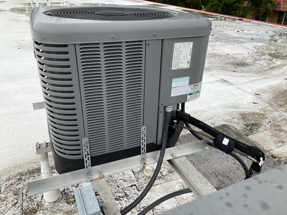 AC Maintenance Call. Perform routine maintenance per maintenance agreement on Rheem and First Company air conditioning split system. 