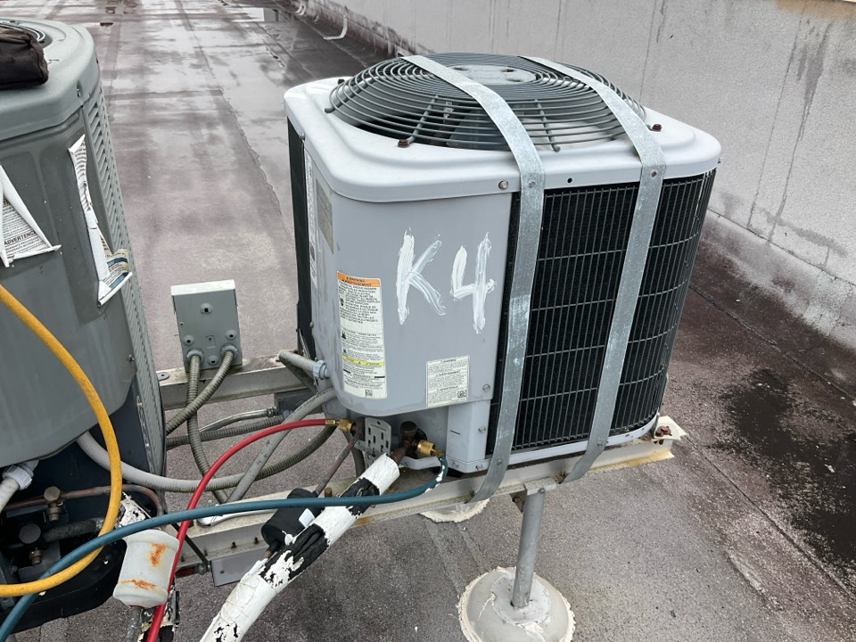 AC Maintenance Call. Perform routine maintenance per maintenance agreement on Tempstar and First Company air conditioning split system. 